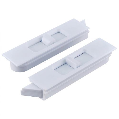 Brixwell Snap in Tilt Latch Left and Right Pair, Plastic Material, Blue Whi…